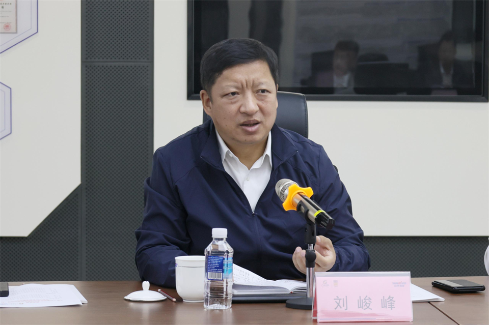 同船出海,共赢未来!中铁九局副总经理刘峻峰一行到访山河智能