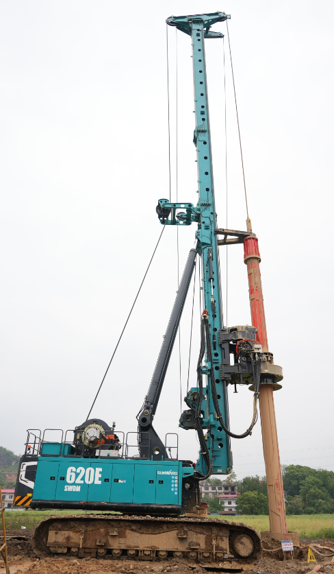 直击施工一线，山河智能增程式旋挖钻机实力助建国家重点工程